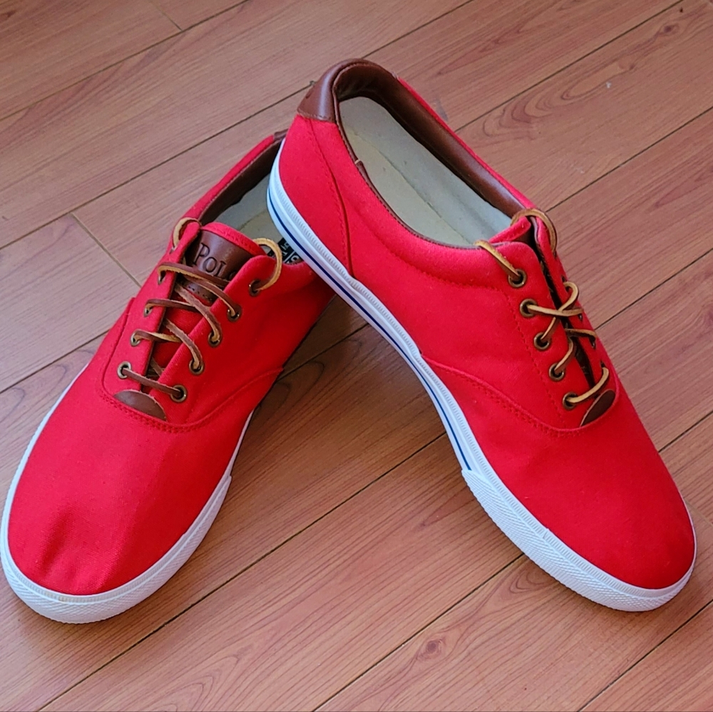 Polo Ralph Lauren Red Men's Sneaker